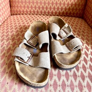 Kids Suede Sandals